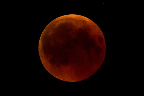 Total lunar eclipse