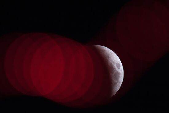 Total lunar eclipse