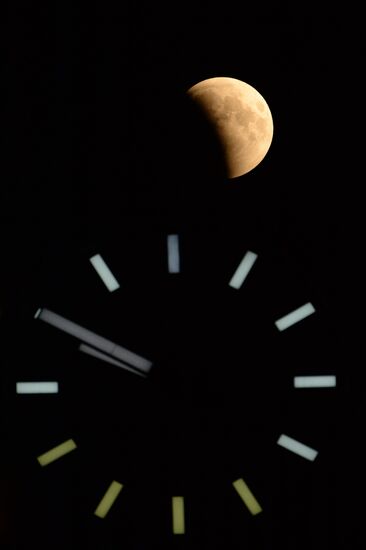 Total lunar eclipse