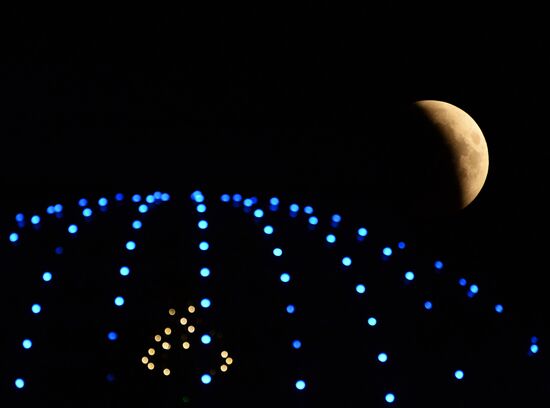 Total lunar eclipse