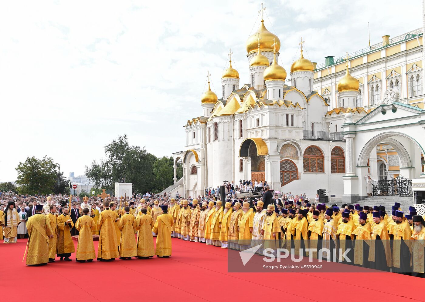 1030th anniversary of Baptism of Rus celebrations in Moscow