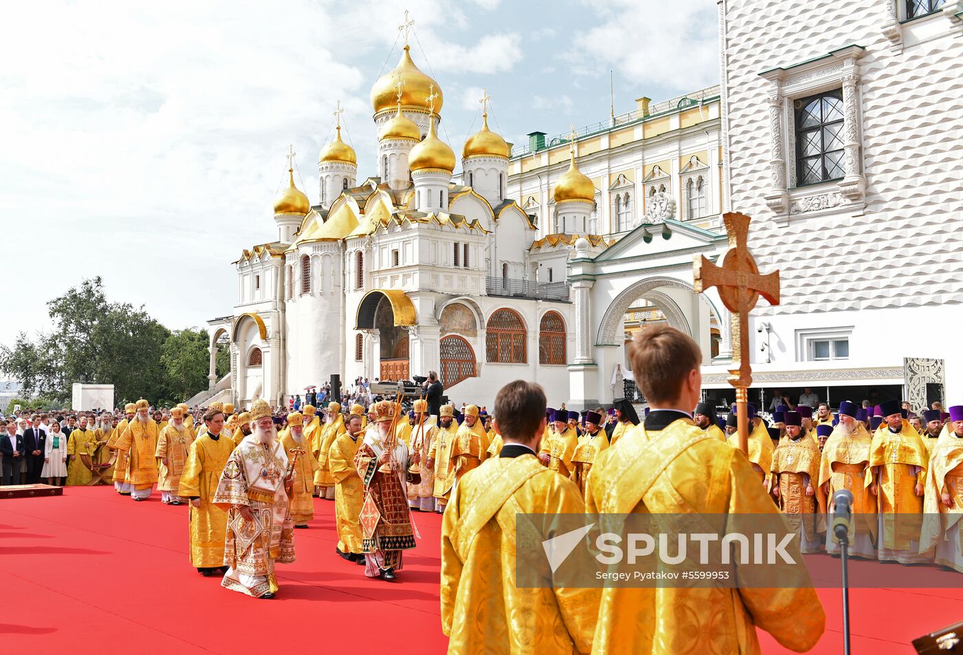 1030th anniversary of Baptism of Rus celebrations in Moscow