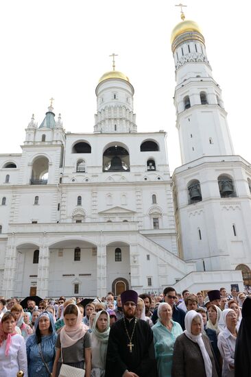 1030th anniversary of Baptism of Rus celebrations in Moscow