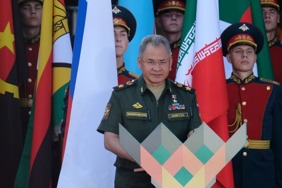Opening of Tank Biathlon 2018 international competition