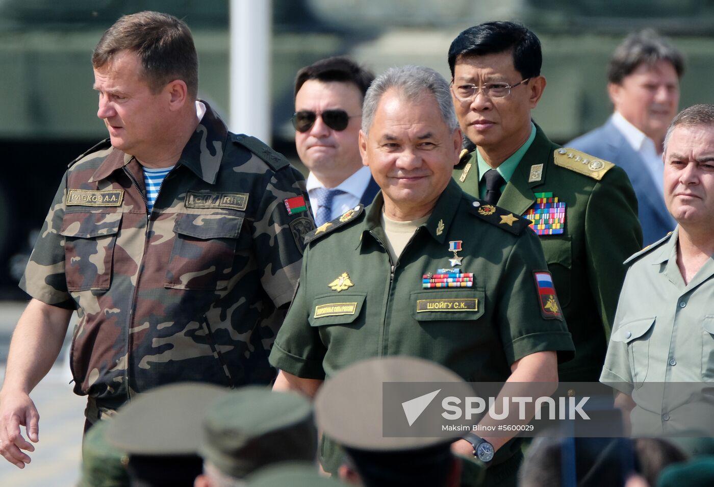 Opening of Tank Biathlon 2018 international competition