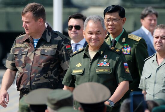 Opening of Tank Biathlon 2018 international competition