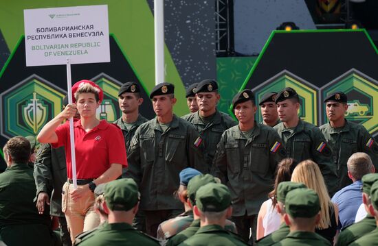 Opening of Tank Biathlon 2018 international competition