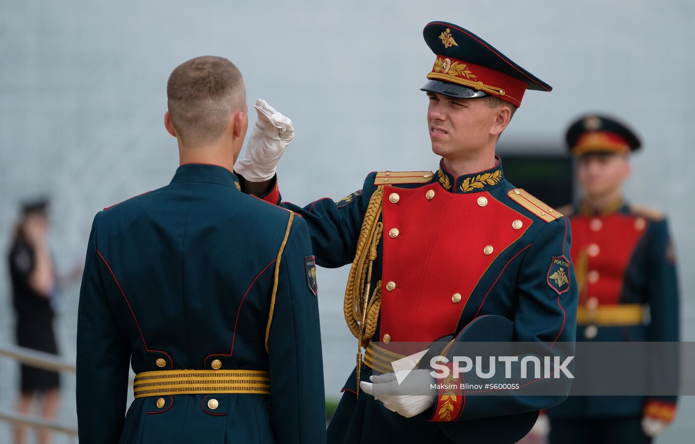 Opening of Tank Biathlon 2018 international competition