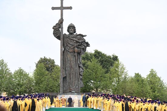 President Vladimir Putin attends events to mark 1030th anniversary of Baptism of Rus