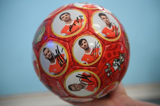 Russian national football team players awarded Merited Master of Sport title