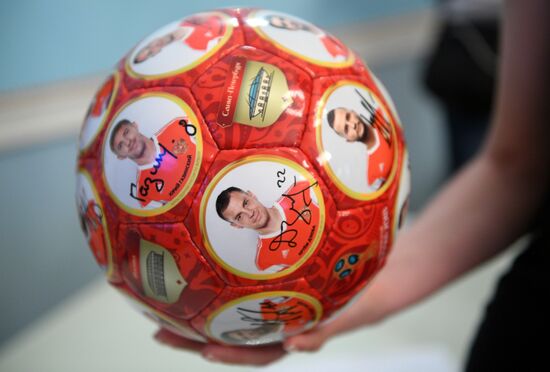 Russian national football team players awarded Merited Master of Sport title