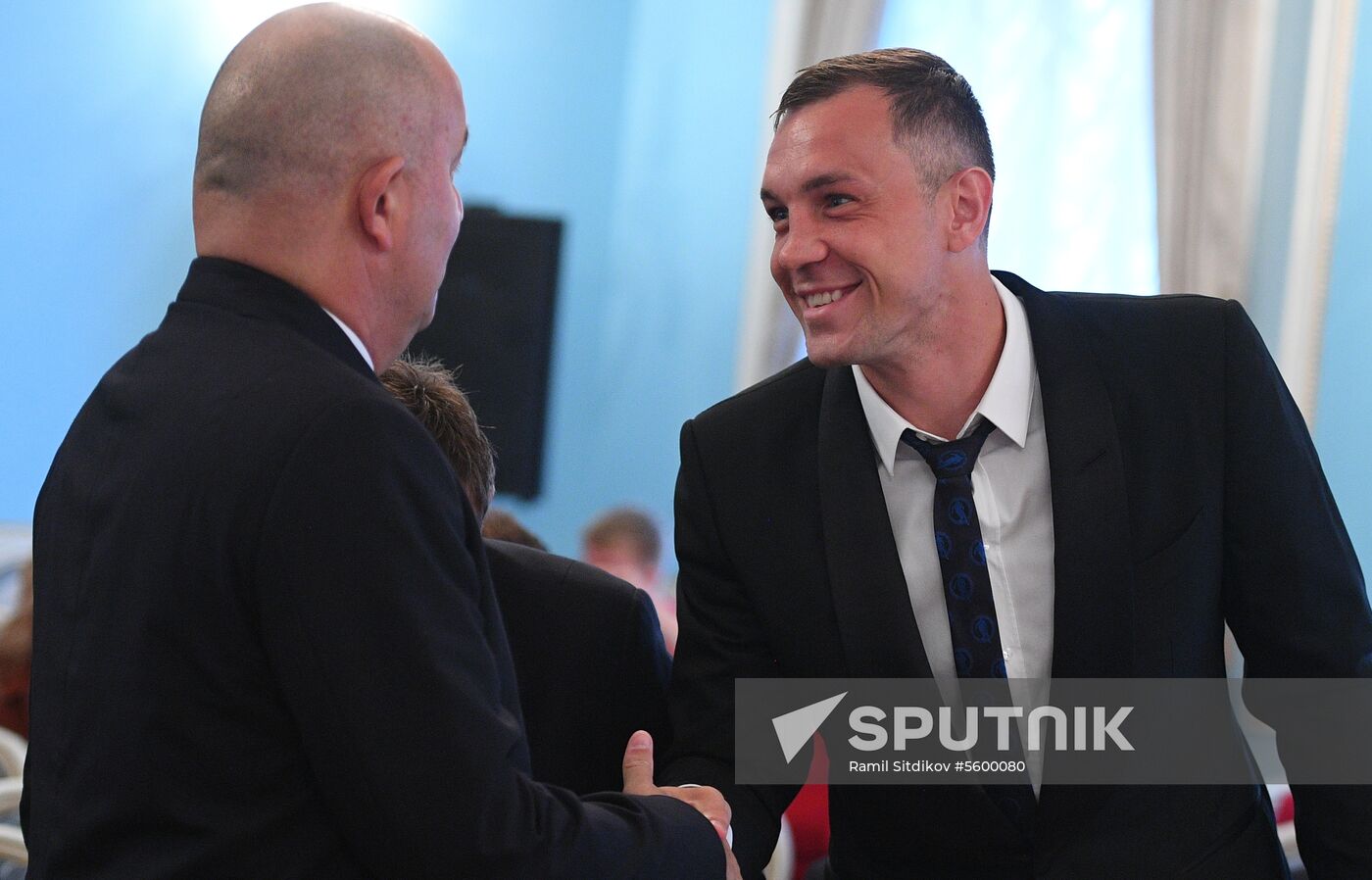 Russian national football team players awarded Merited Master of Sport title