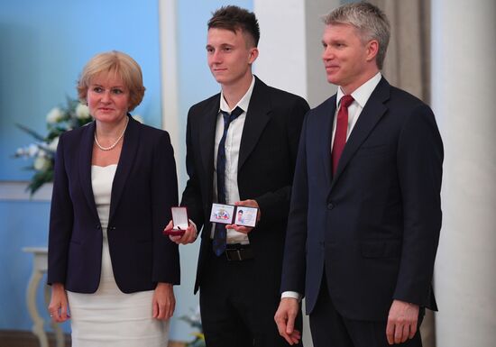 Russian national football team players awarded Merited Master of Sport title