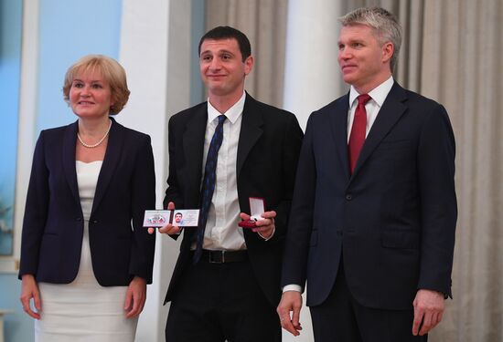 Russian national football team players awarded Merited Master of Sport title