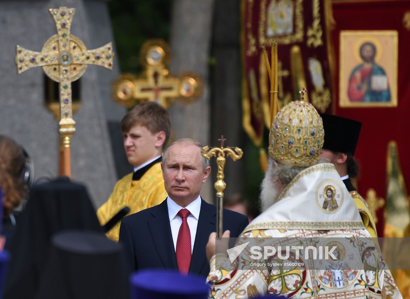 President Vladimir Putin attends events to mark 1030th anniversary of Baptism of Rus