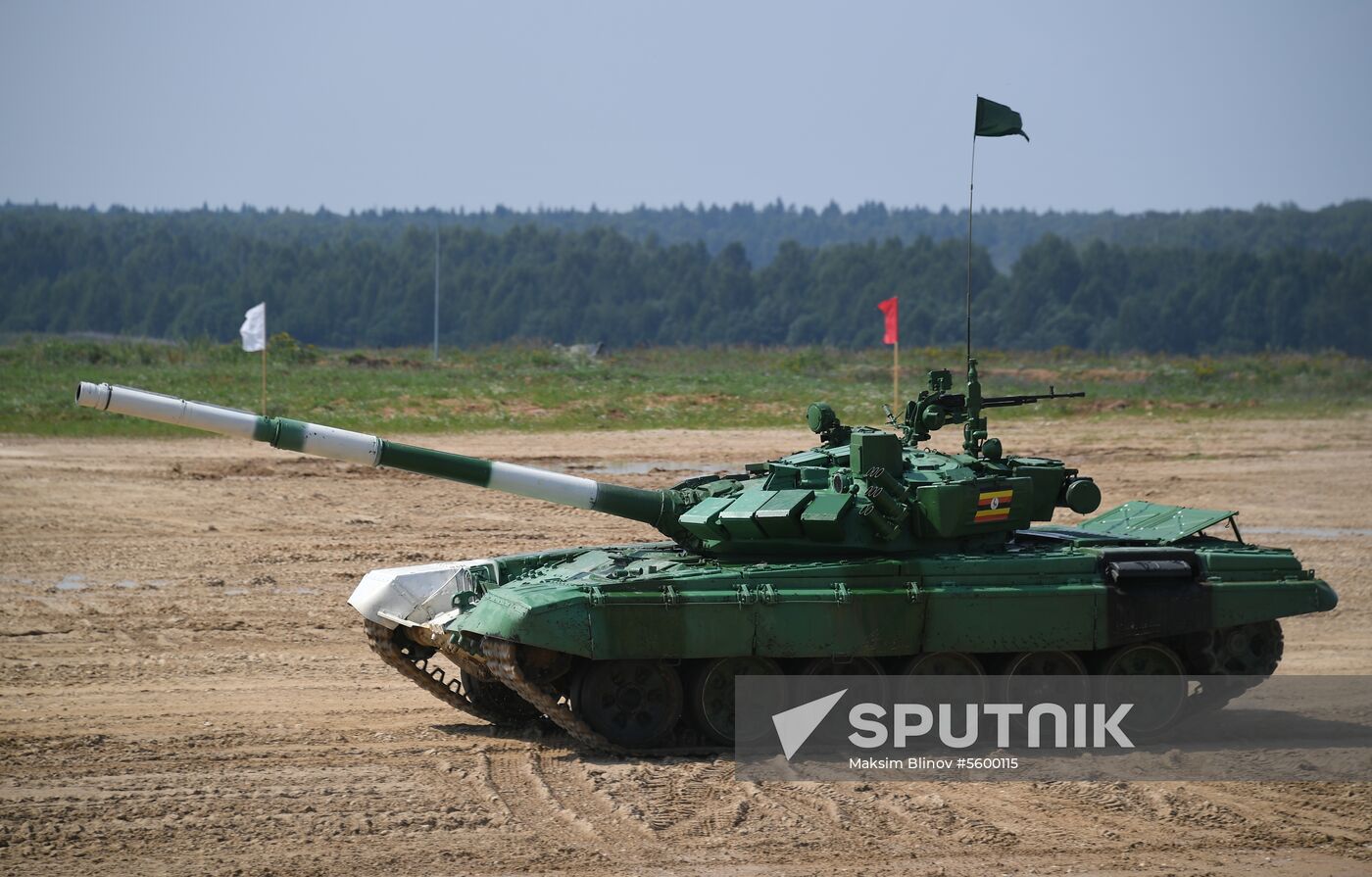 Opening of Tank Biathlon 2018 international competition