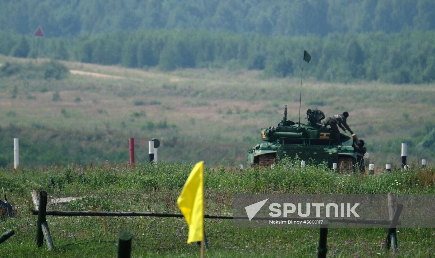 Opening of Tank Biathlon 2018 international competition