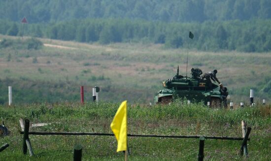 Opening of Tank Biathlon 2018 international competition