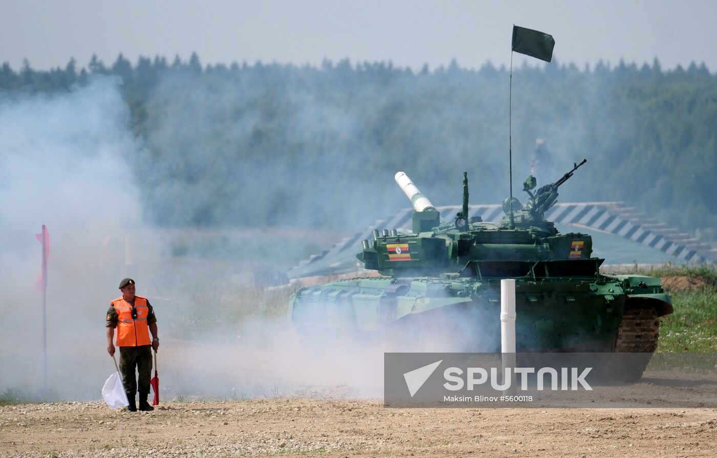 Opening of Tank Biathlon 2018 international competition