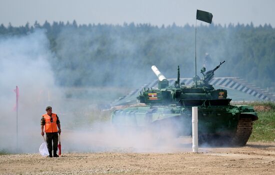 Opening of Tank Biathlon 2018 international competition