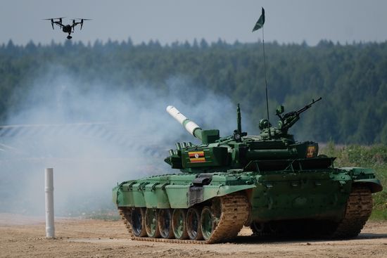 Opening of Tank Biathlon 2018 international competition