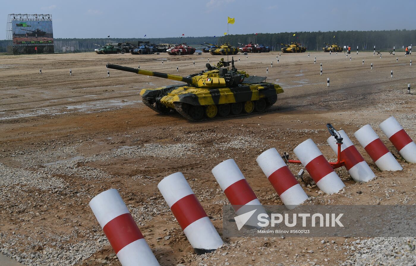 Opening of Tank Biathlon 2018 international competition