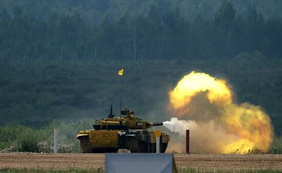 Opening of Tank Biathlon 2018 international competition