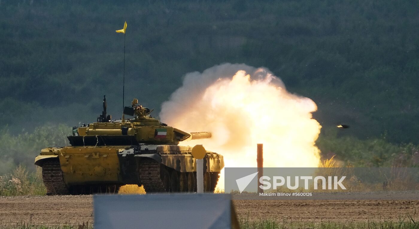 Opening of Tank Biathlon 2018 international competition