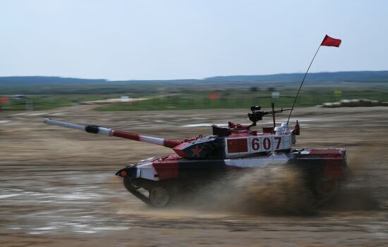 Opening of Tank Biathlon 2018 international competition