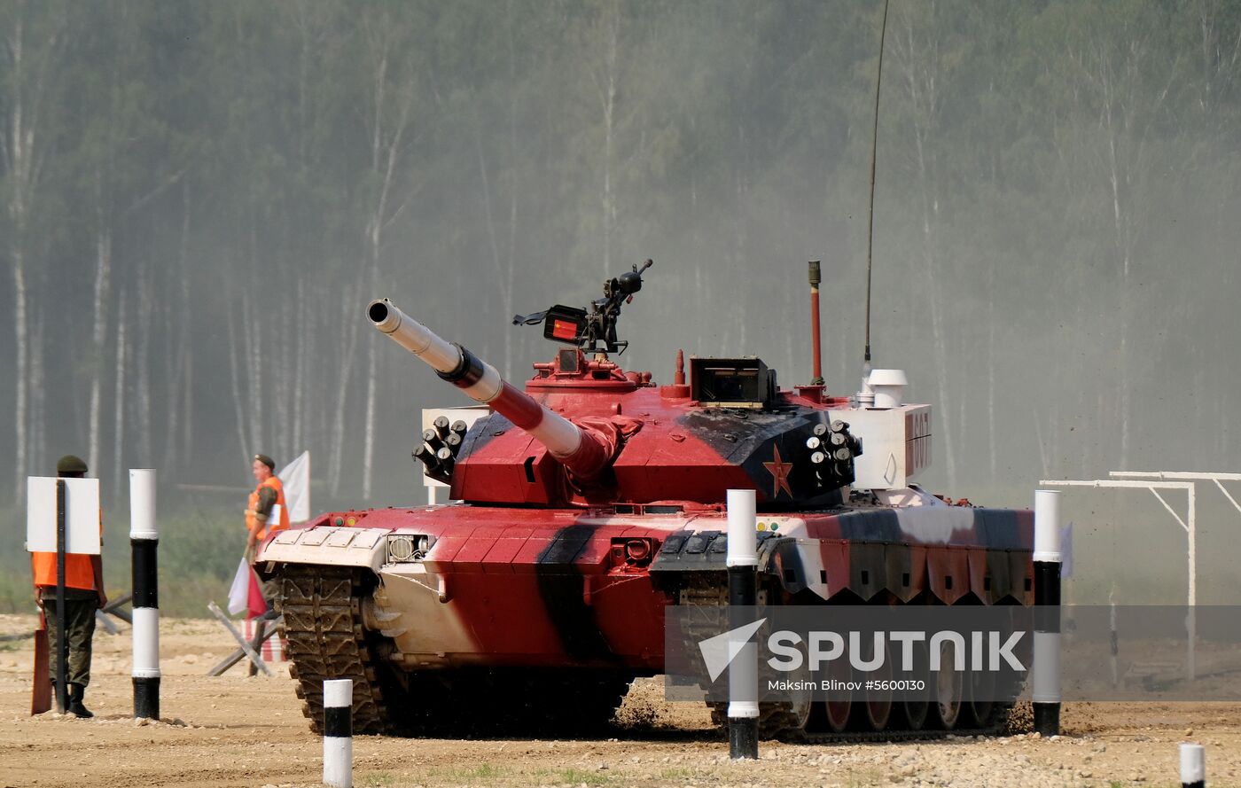 Opening of Tank Biathlon 2018 international competition