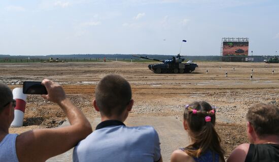 Opening of Tank Biathlon 2018 international competition