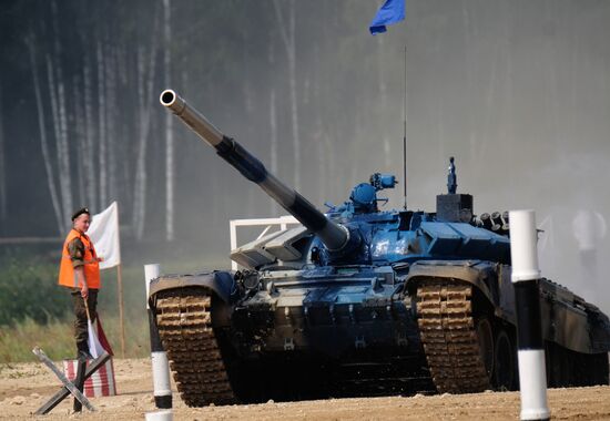 Opening of Tank Biathlon 2018 international competition