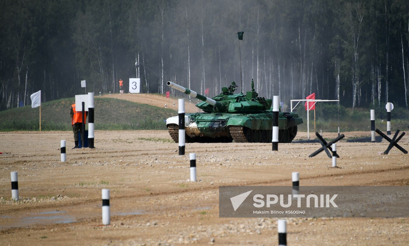 Opening of Tank Biathlon 2018 international competition