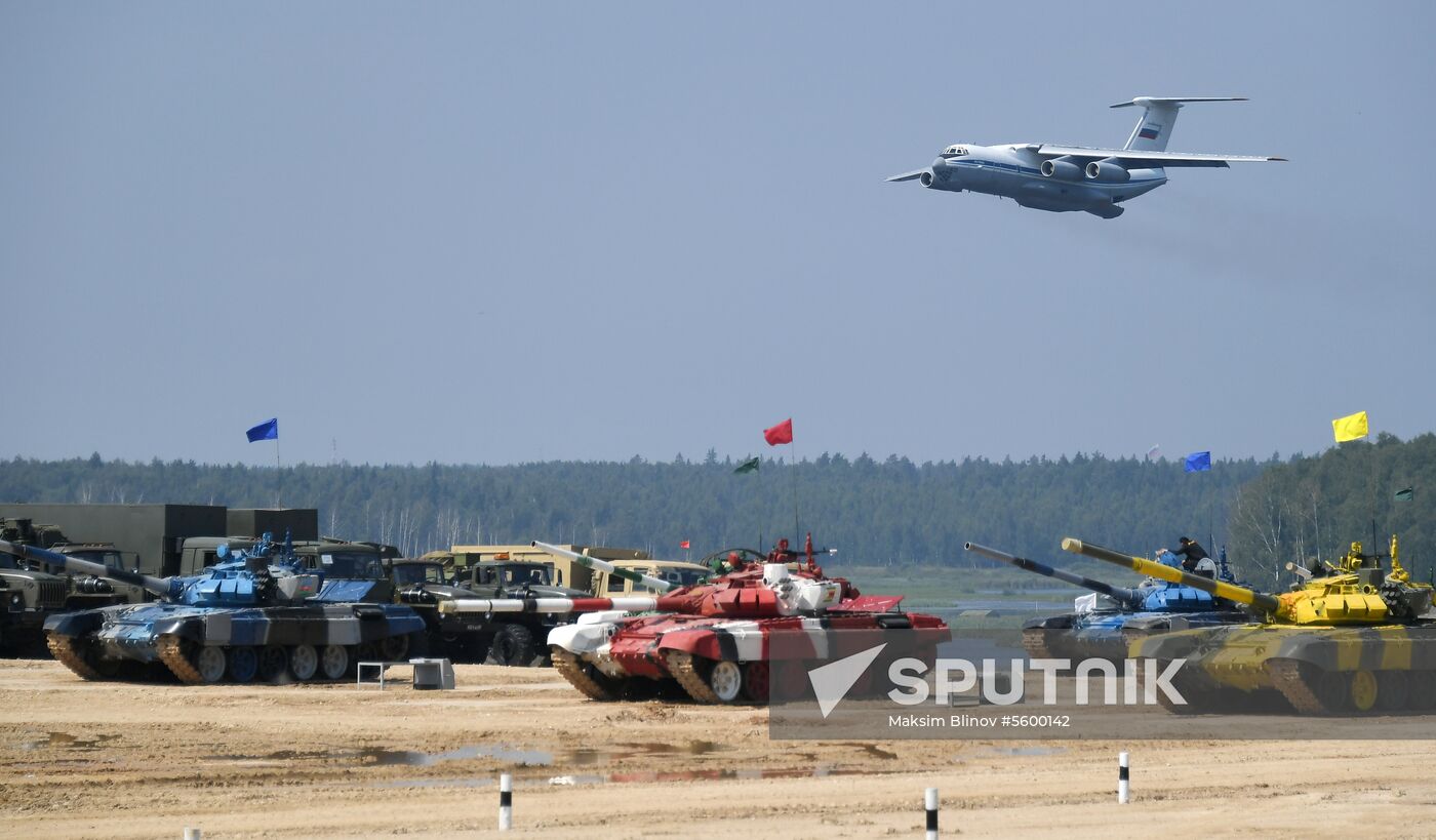 Opening of Tank Biathlon 2018 international competition