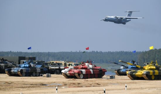 Opening of Tank Biathlon 2018 international competition