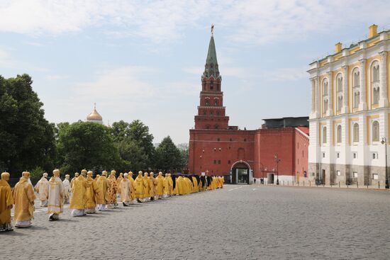 1030th anniversary of Baptism of Rus celebrations in Moscow
