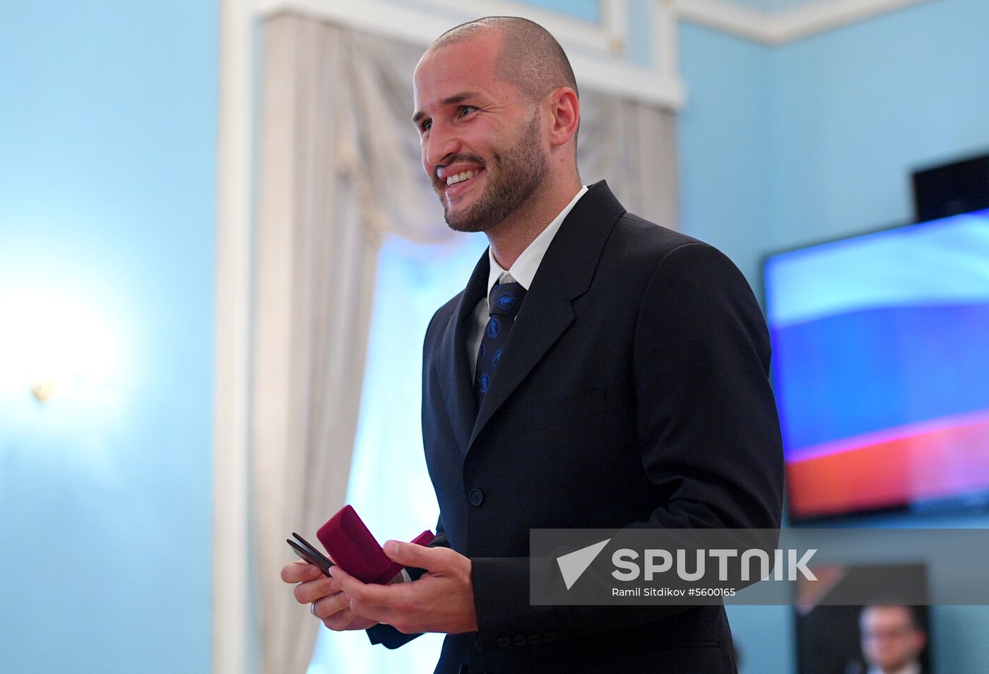 Russian national football team players awarded Merited Master of Sport title