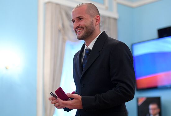 Russian national football team players awarded Merited Master of Sport title