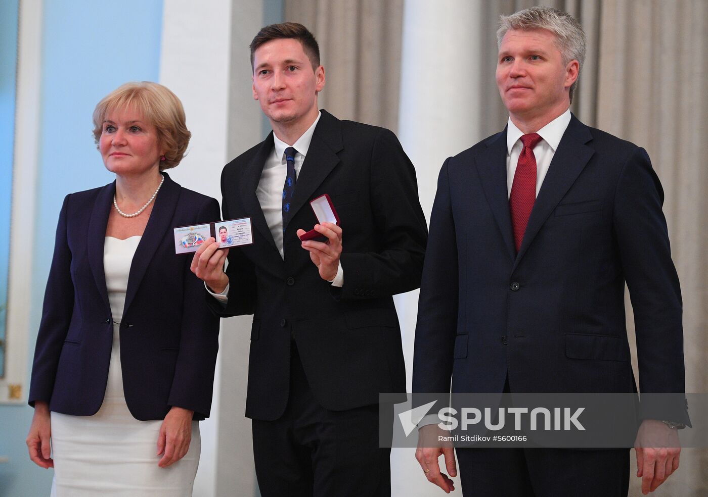 Russian national football team players awarded Merited Master of Sport title