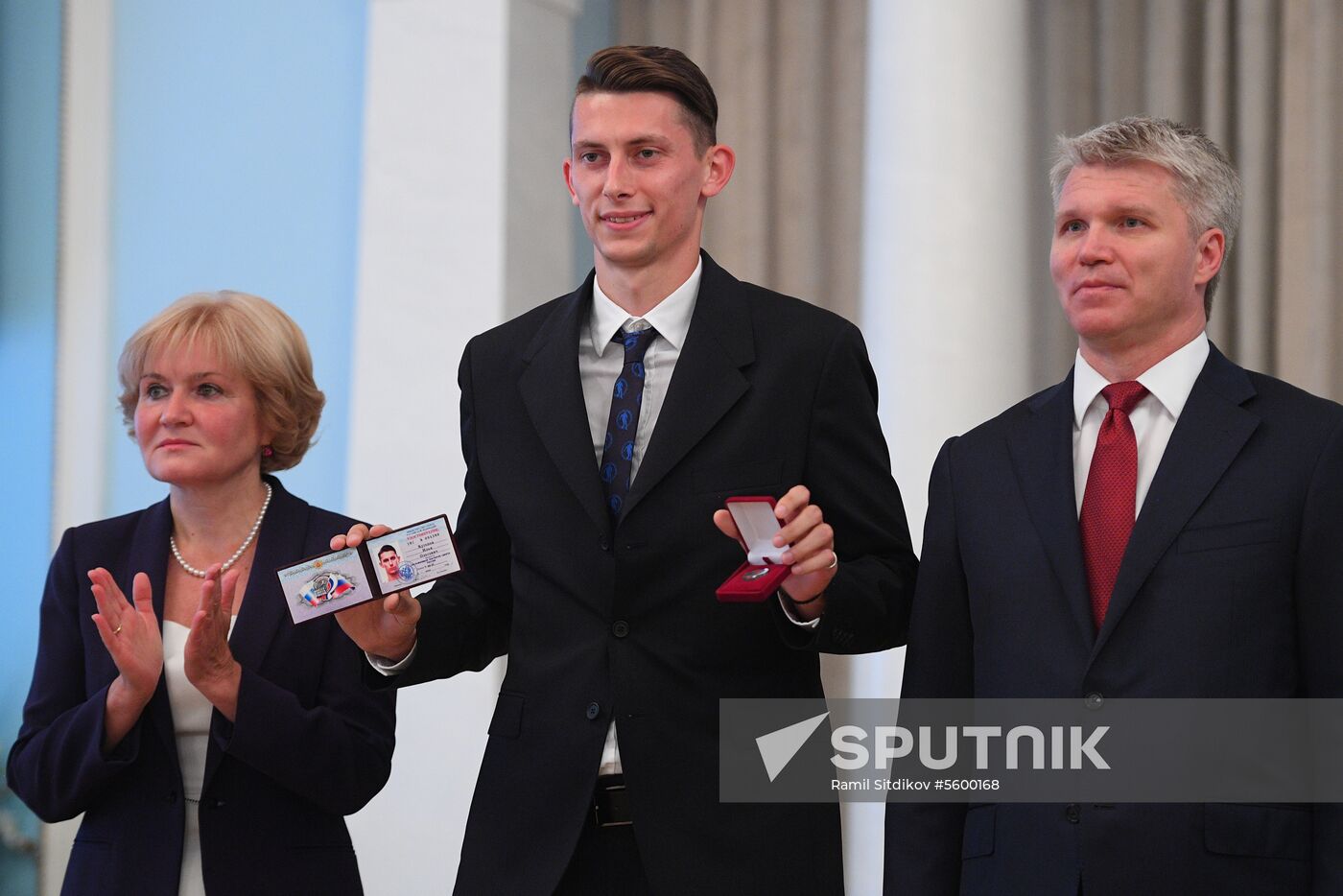 Russian national football team players awarded Merited Master of Sport title