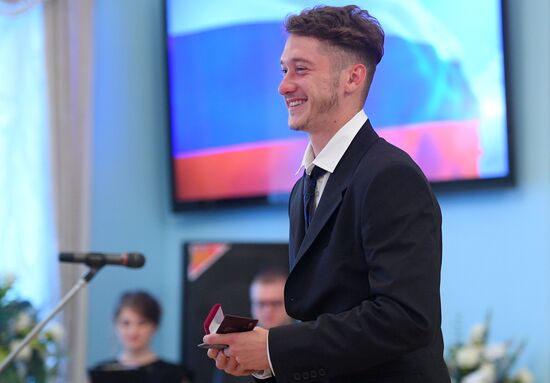 Russian national football team players awarded Merited Master of Sport title