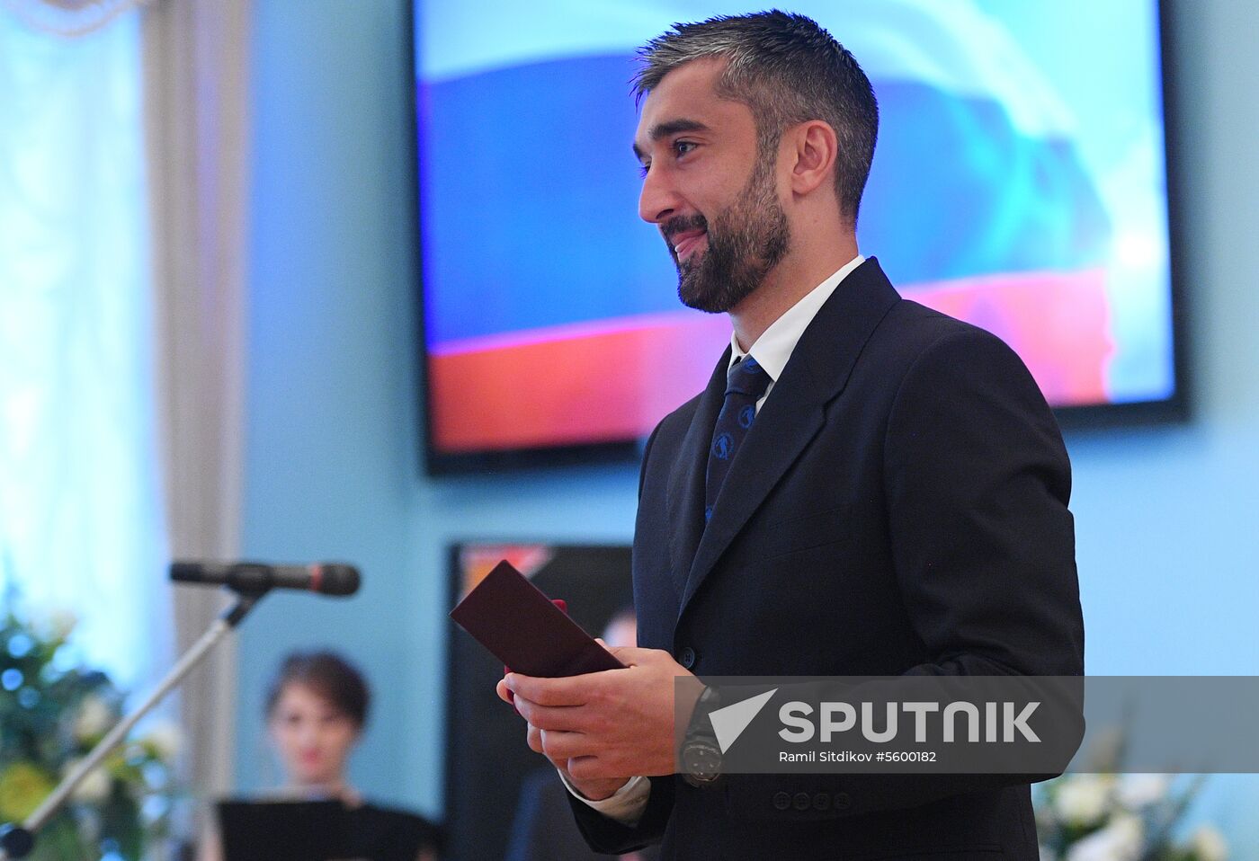 Russian national football team players awarded Merited Master of Sport title