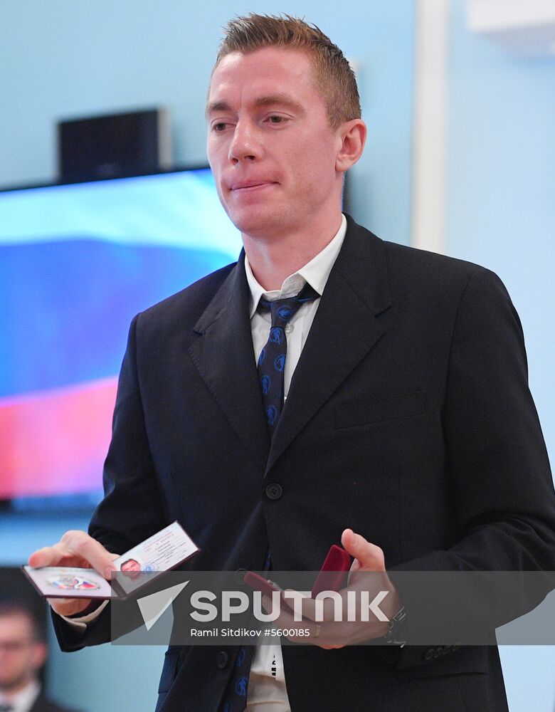 Russian national football team players awarded Merited Master of Sport title