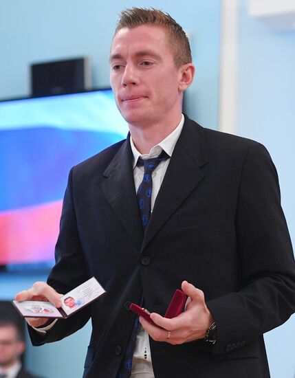 Russian national football team players awarded Merited Master of Sport title