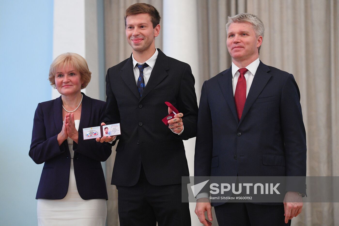 Russian national football team players awarded Merited Master of Sport title