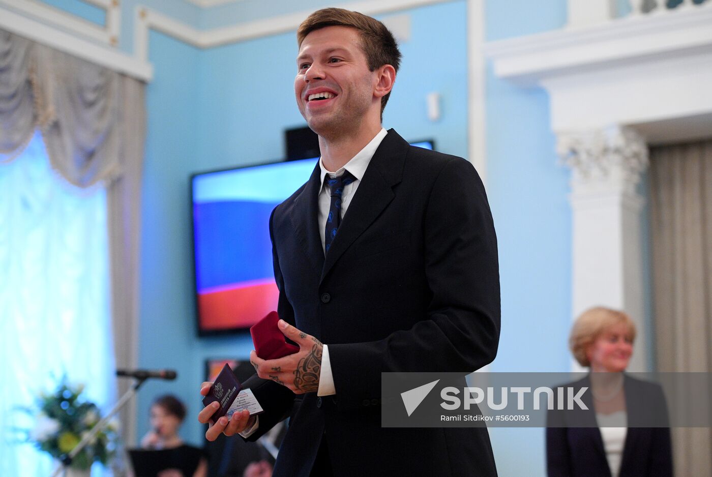 Russian national football team players awarded Merited Master of Sport title