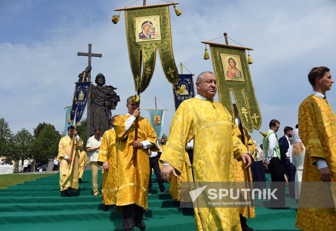 1030th anniversary of Baptism of Rus celebrations in Moscow