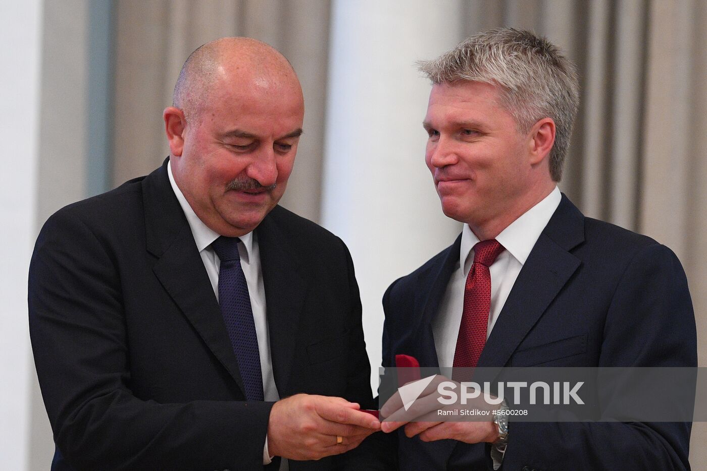 Russian national football team players awarded Merited Master of Sport title