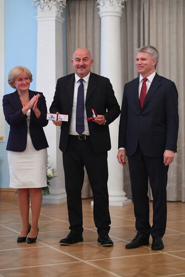 Russian national football team players awarded Merited Master of Sport title