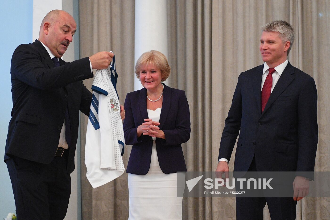 Russian national football team players awarded Merited Master of Sport title